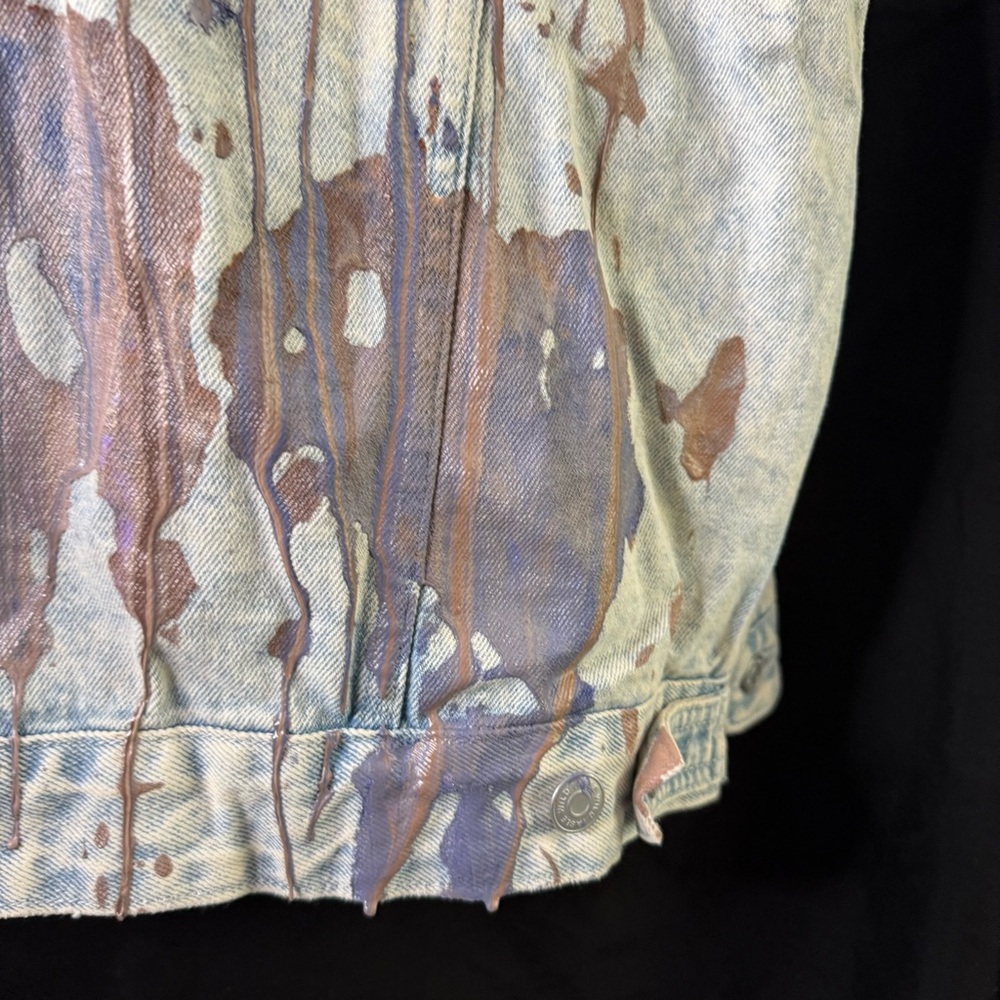 Wild Fable Multicolor Jean Jacket - Picture 7 of 11
